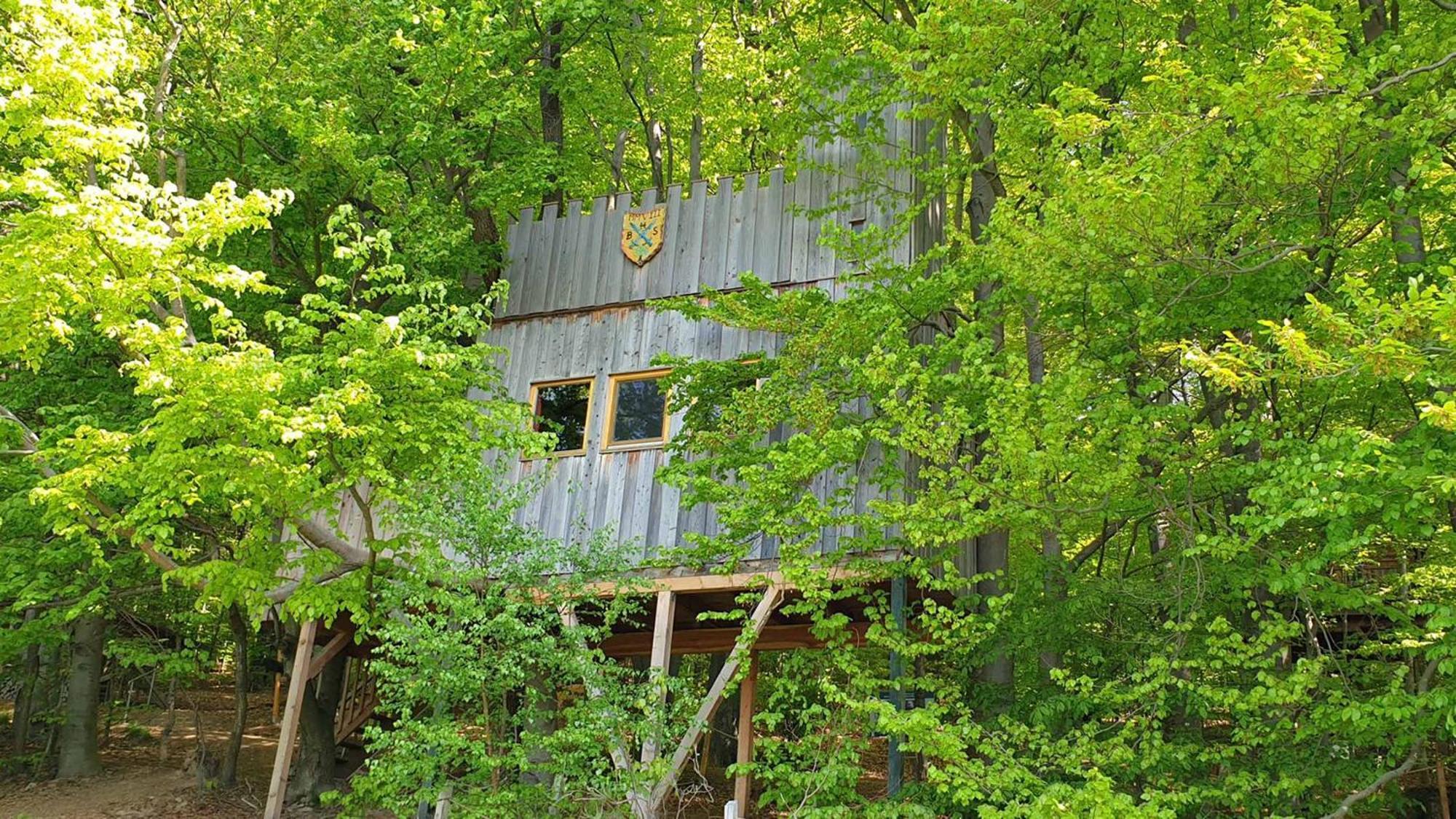 Baumhaushotel Solling ウスラー エクステリア 写真